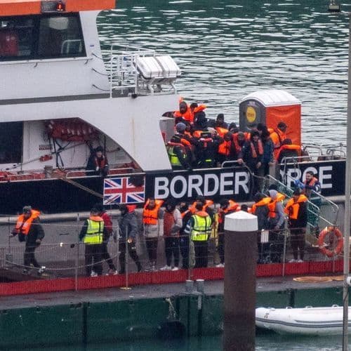 'Stop the boats': British far-right activists accused of harassing migrants in Calais